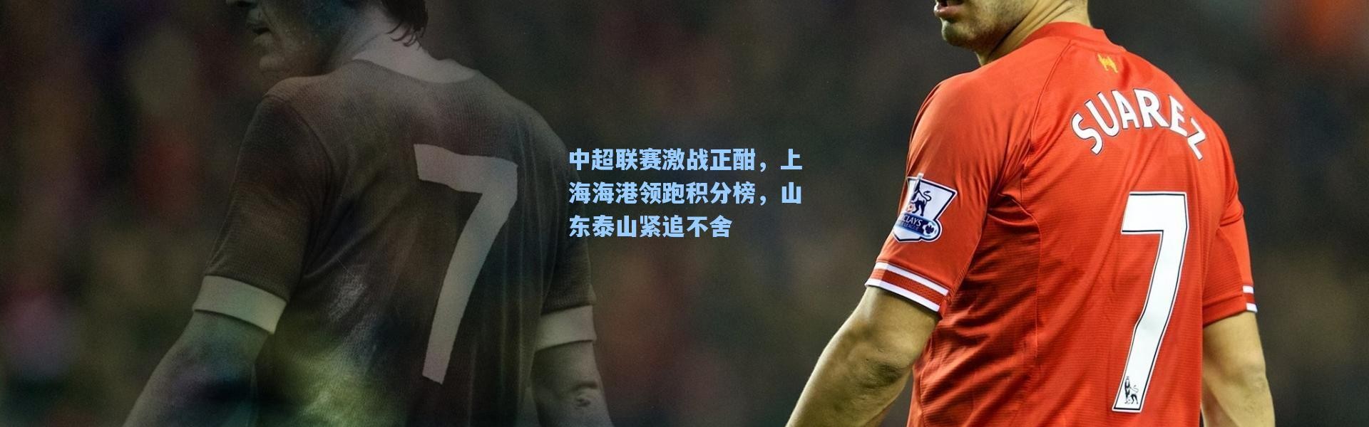 中超联赛激战正酣，上海海港领跑积分榜，山东泰山紧追不舍
